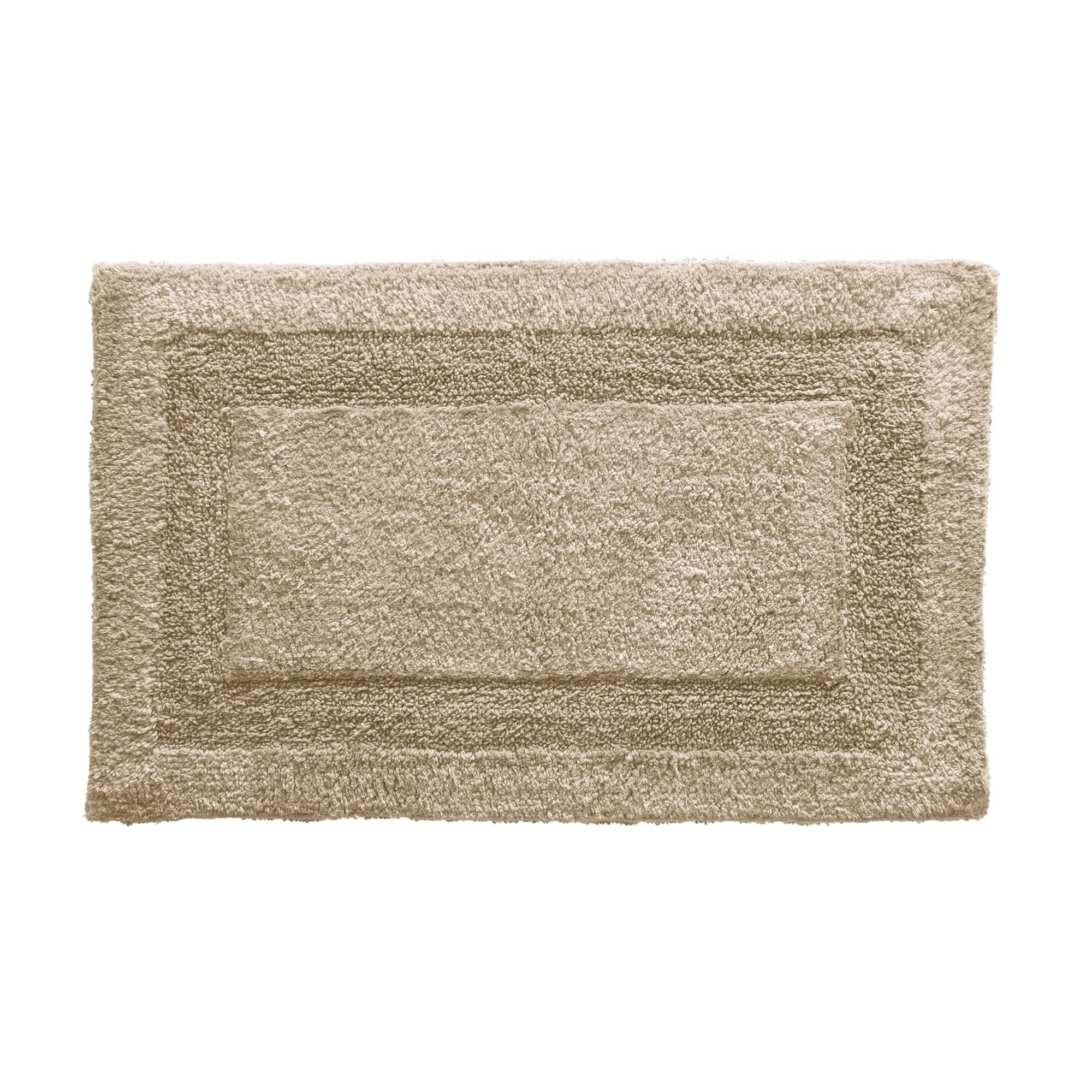 POSITAP - Tapis de bain beige 50x80 en coton