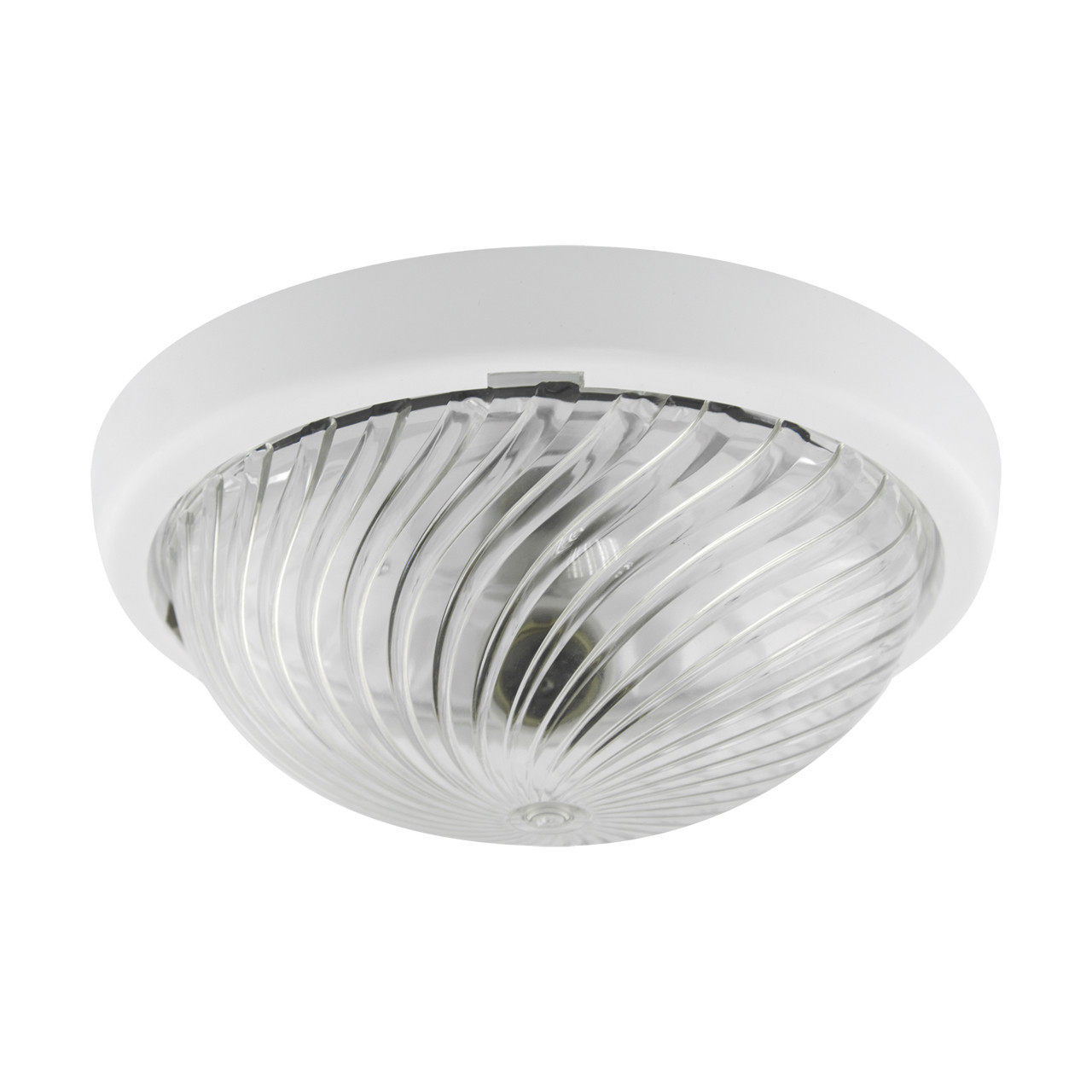 Lampa sufitowa zewnętrzna WIR biała 1 x E27 x 75W IP44 Struhm