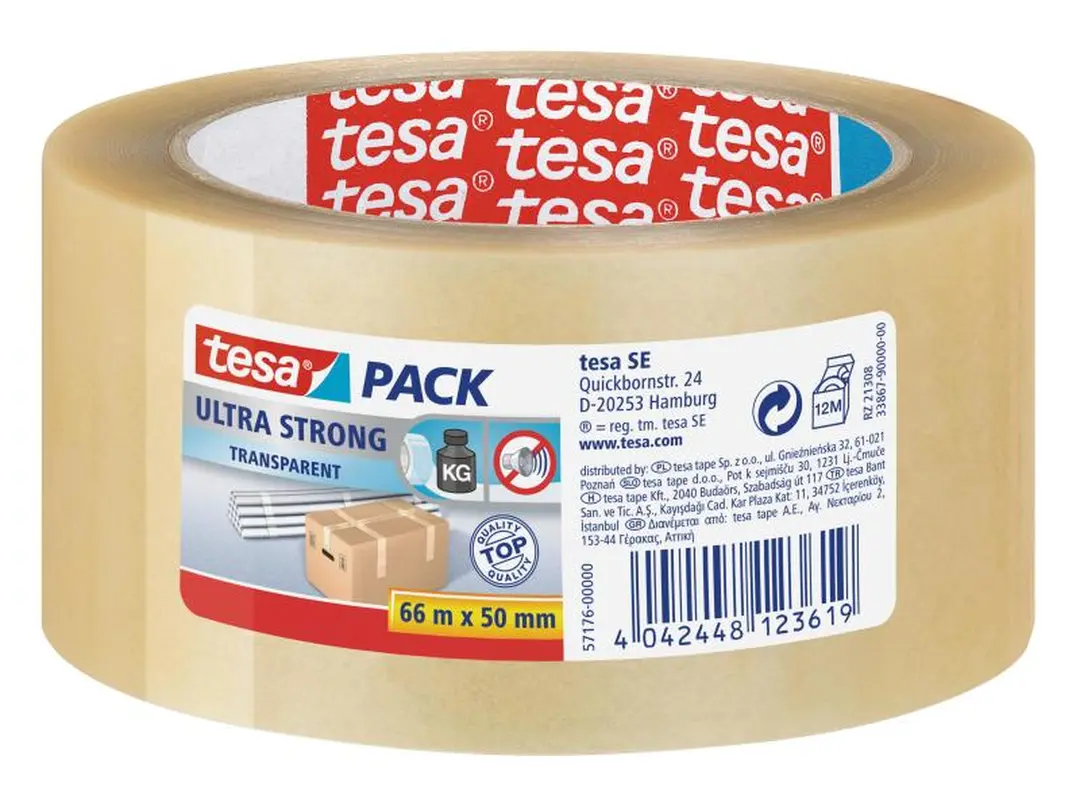 Klebeband Packband PVC trsp. 66:50 pack ultra strong