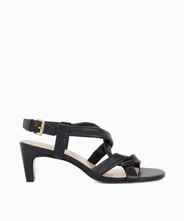 Motivating Black - Leather Sandals