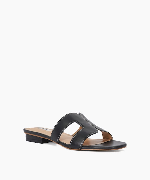 Loupe Black - Smart Slider Sandals