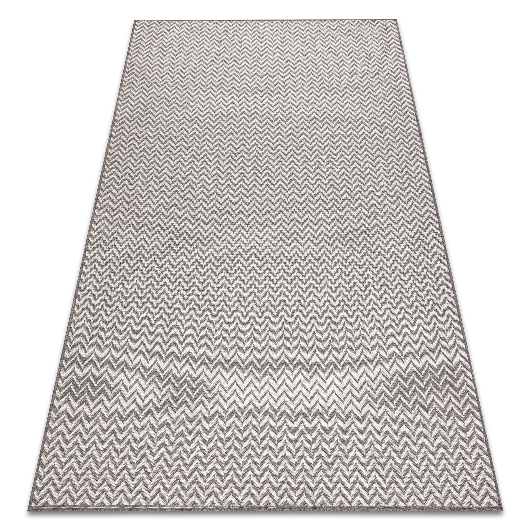 Dywan SISALO SZNURKOWY SIZAL Zygzak 2901 krem / taupe 80x150 cm