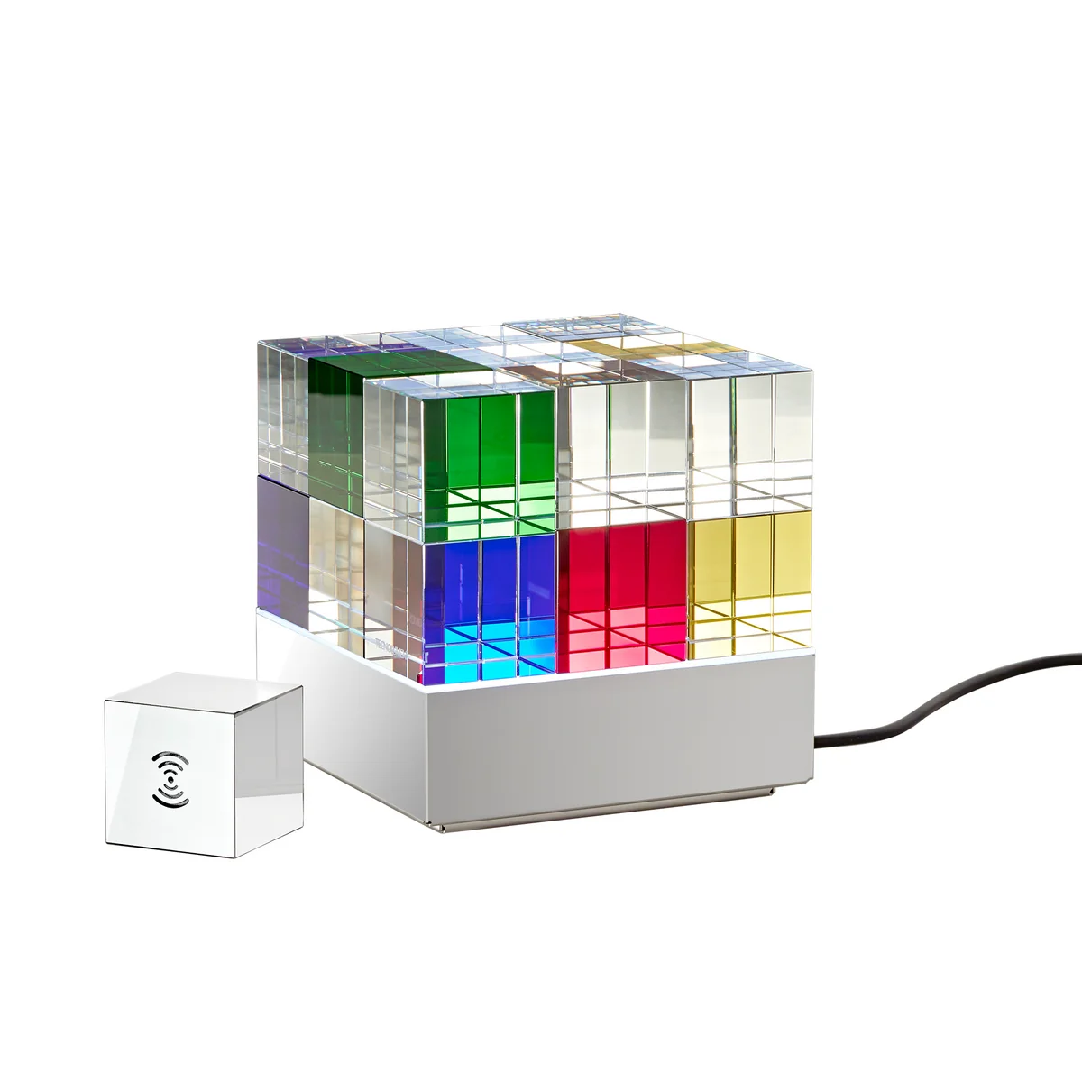 Tecnolumen - CUBELIGHTmove LED Tischleuchte mit Funkwürfel