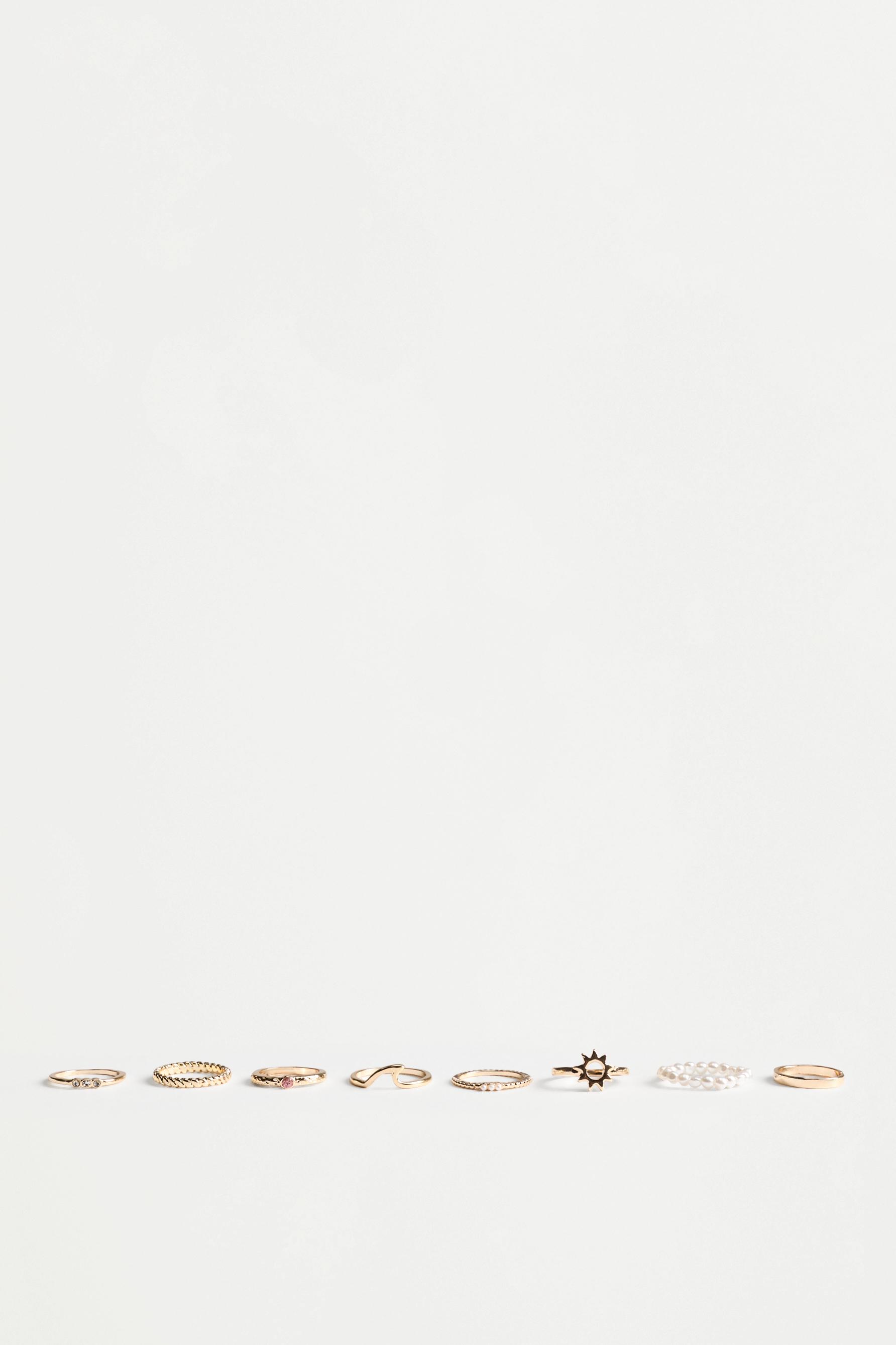 Anillos combinados (Pack 8)