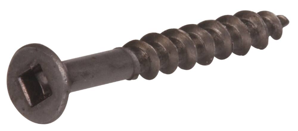 Hillman Square Drive Flooring Screws, Threaded Shank, Assorted Sizes, 100-pc