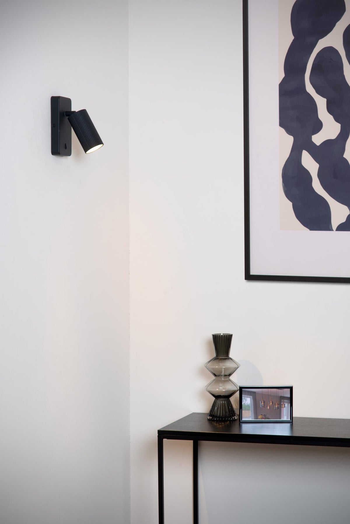 Lucide bedlamp CLUBS - 1xGU10 - Zwart