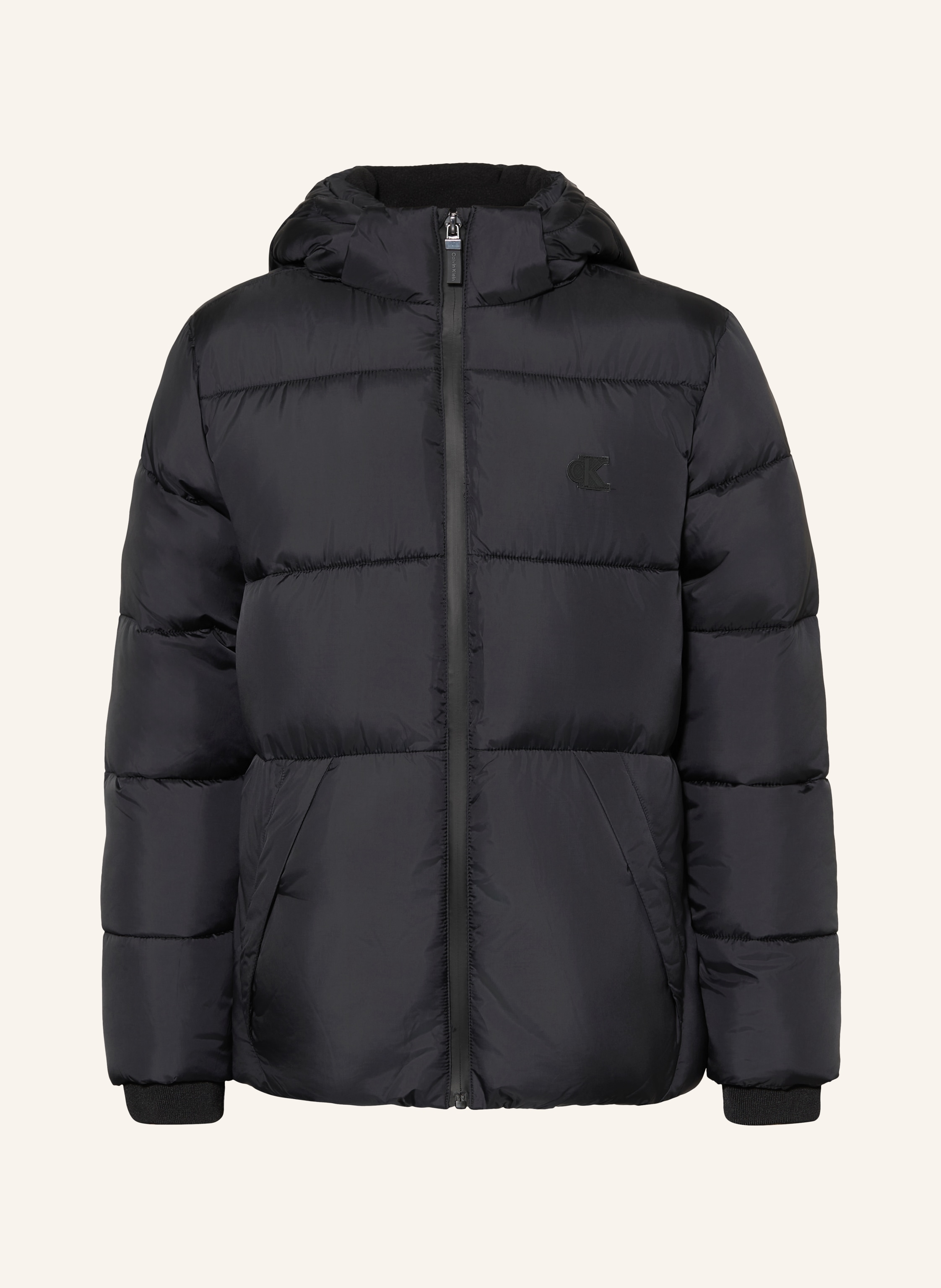 Calvin Klein Steppjacke mit abnehmbarer Kapuze