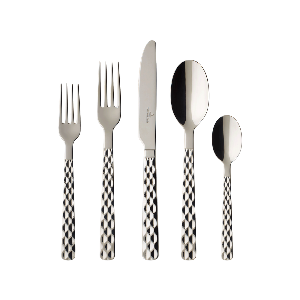 Boston 20-piece flatware set - stainless steel