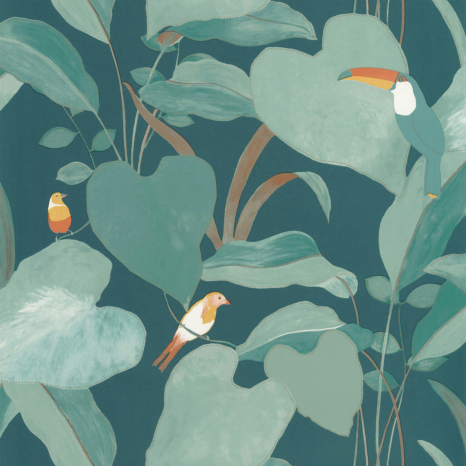 - Tapisserie murale Toucan 0,53x10 mètrescm