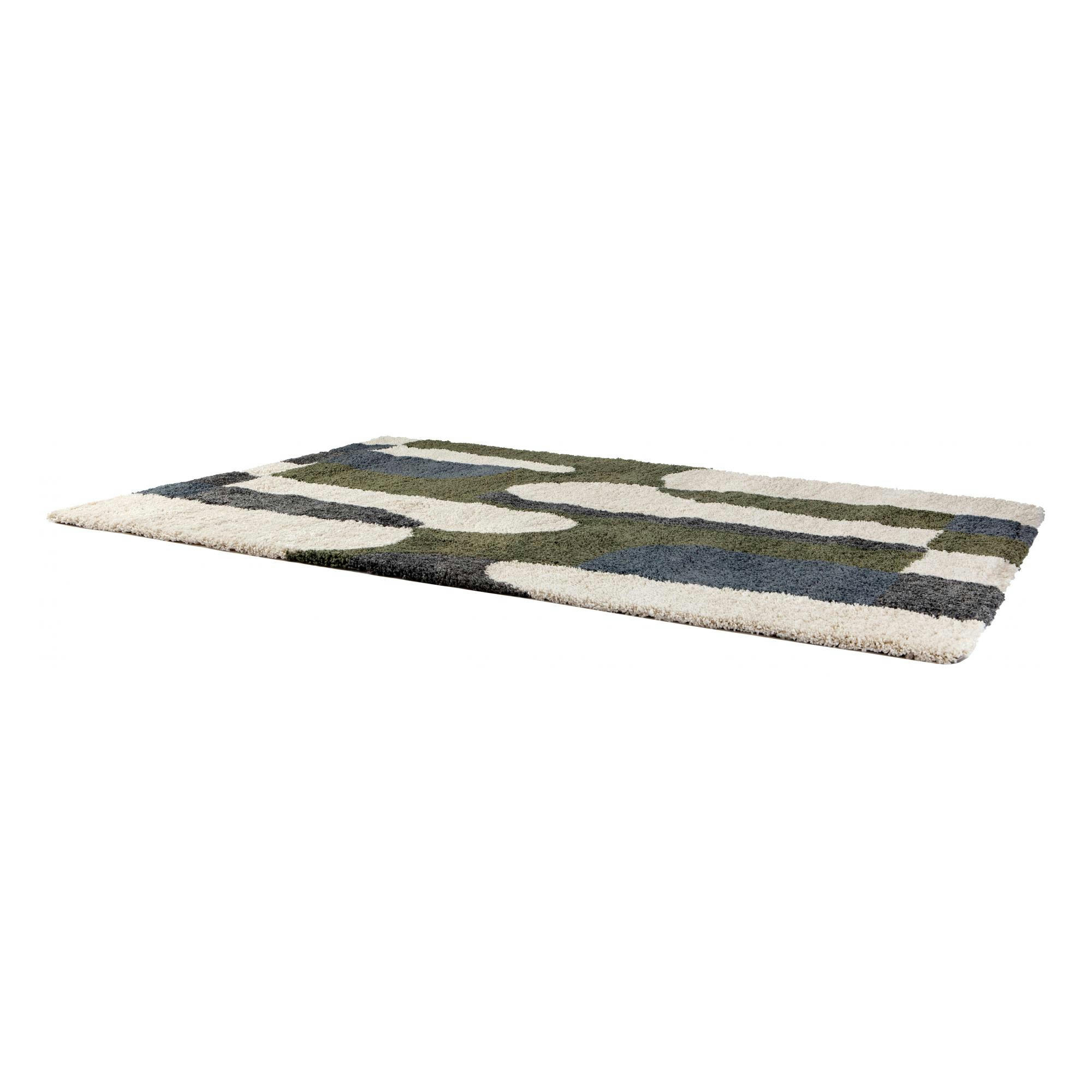 TAHINA - Tapis  en polypropylene thym 160 x 230
