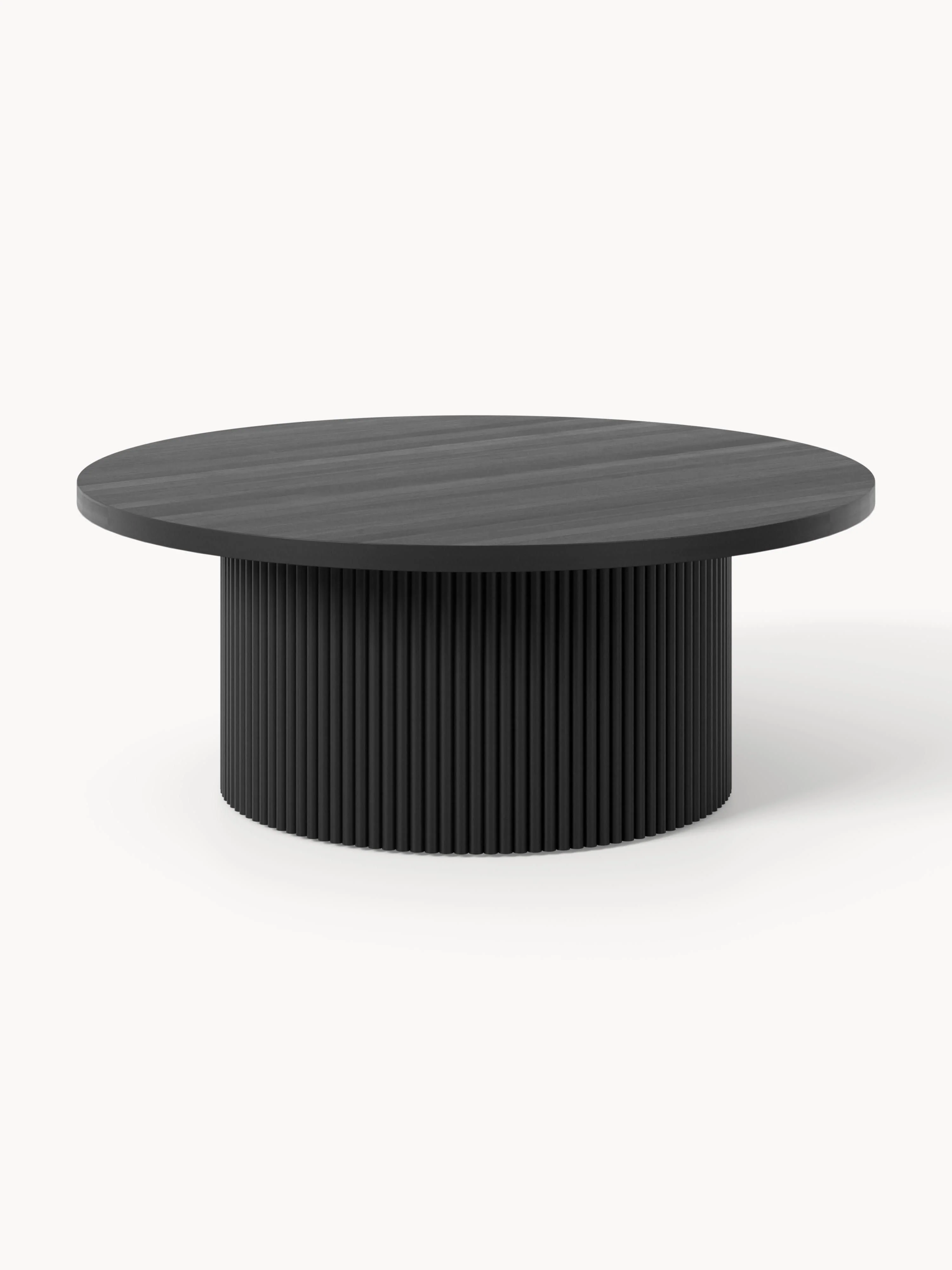 Runder Holz-Couchtisch Nele