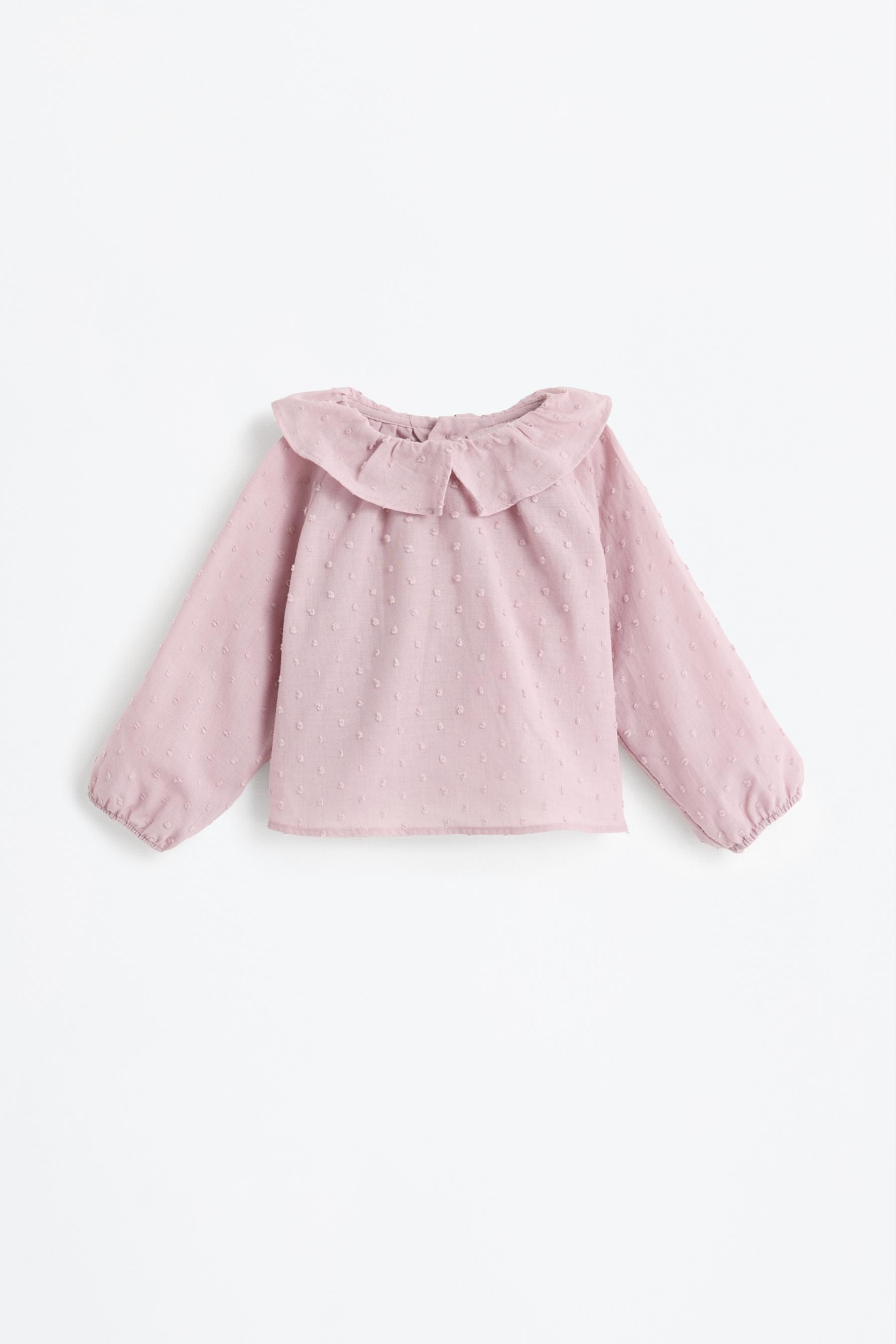 Conjunto blusa y ranita plumeti