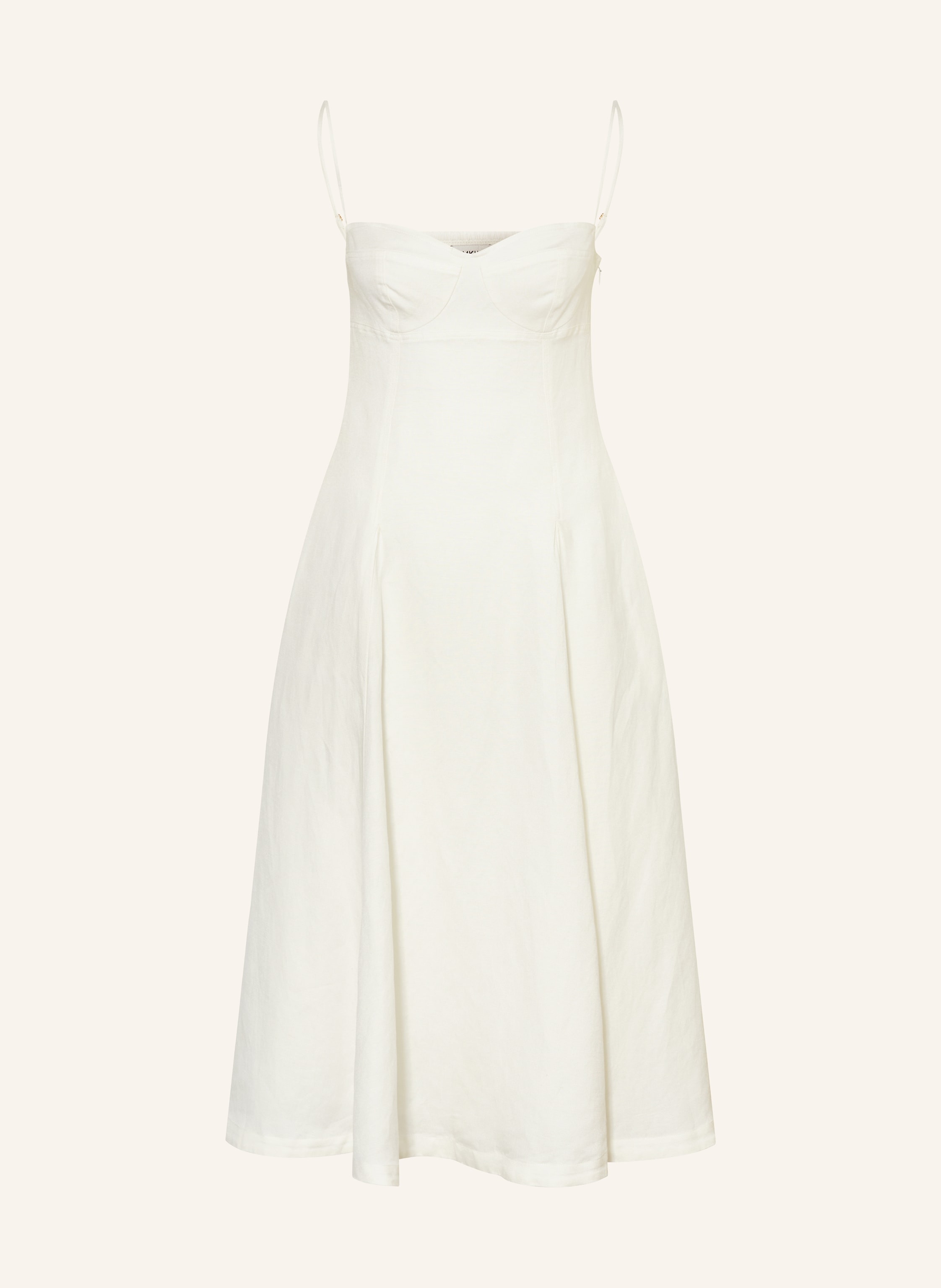 SIMKHAI Kleid ANALISE mit Leinen
