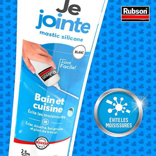Mastic Rubson Sanitaire Je Jointe blanc tube 50ml