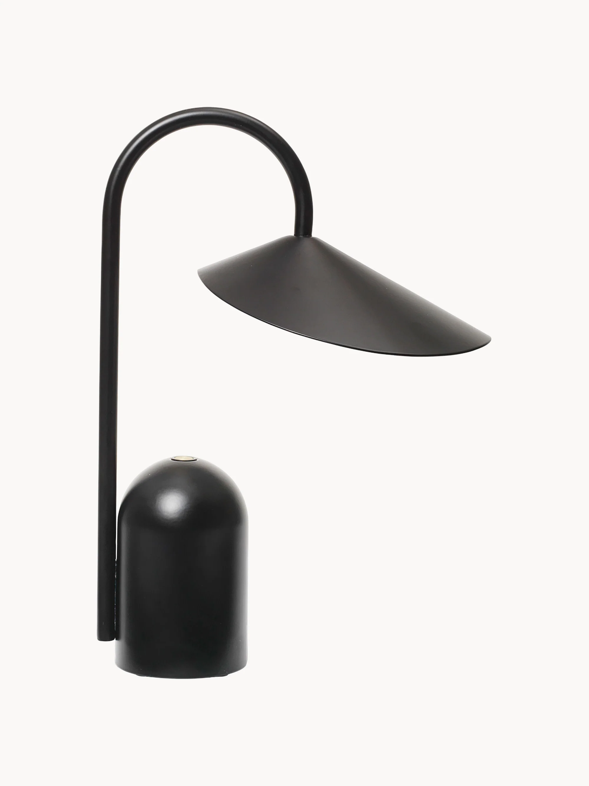 Kleine mobile LED-Tischlampe Arum, dimmbar