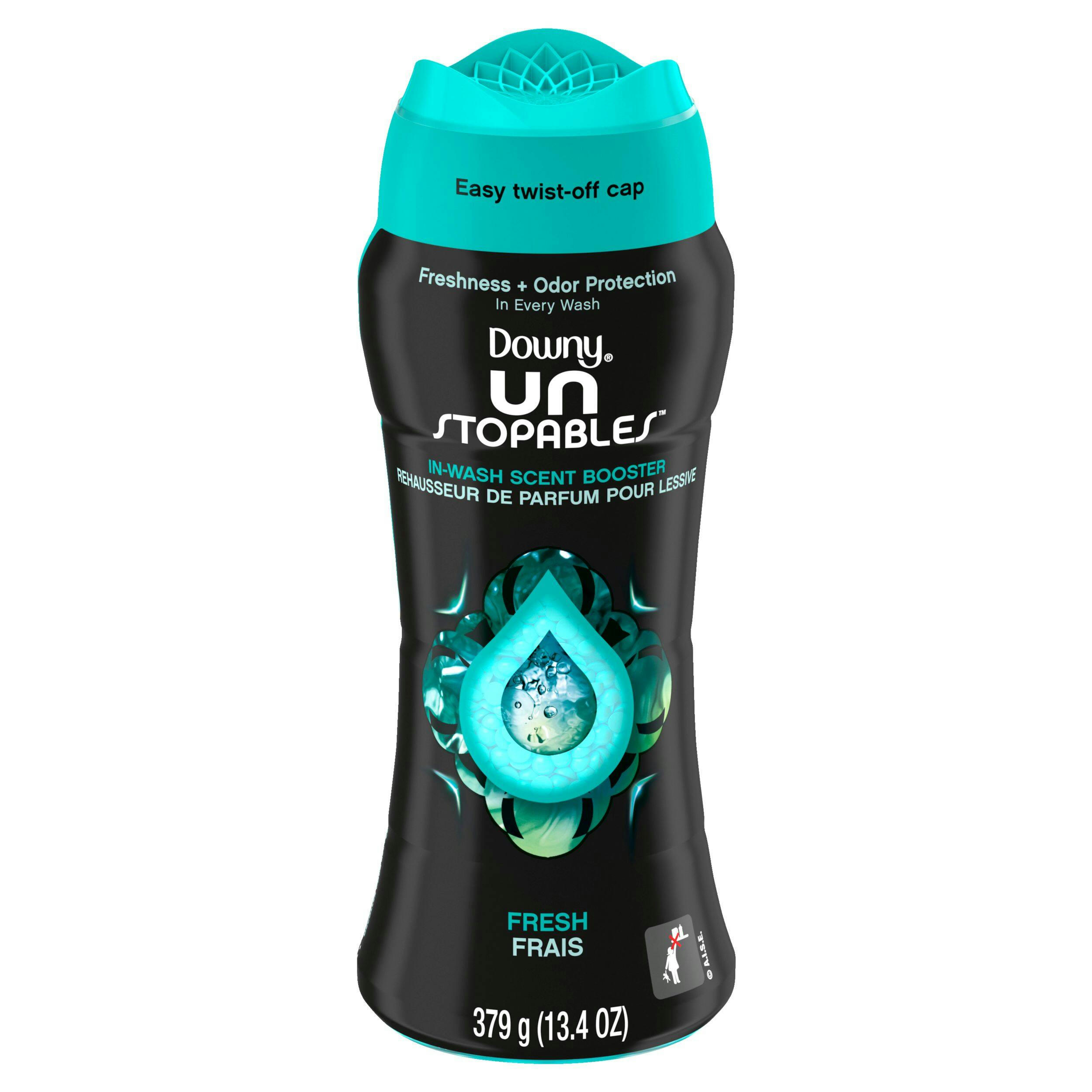 Downy Unstopable In-Wash Scent Booster Beads, FRESH, 379 g