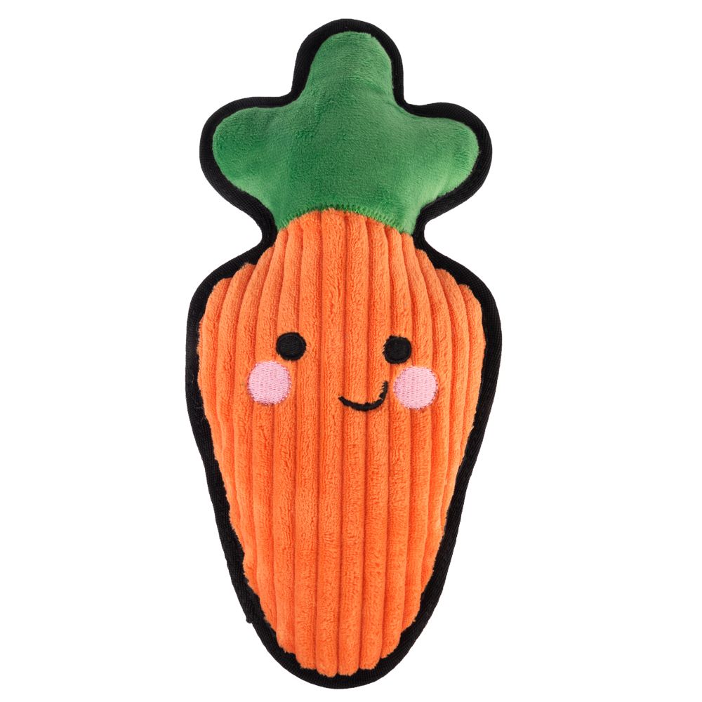 TIAKI Happy Carrot Tough Dog Toy