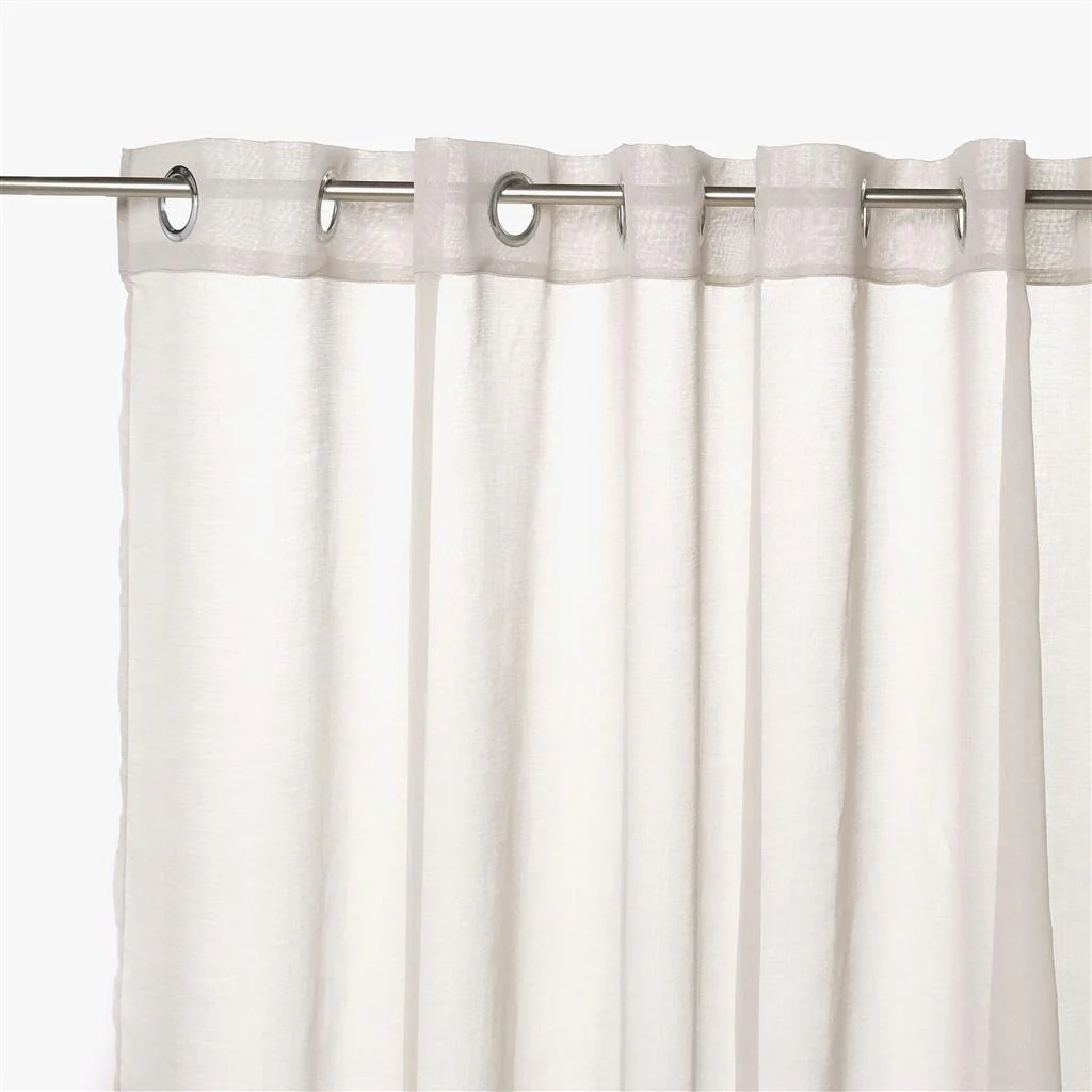 Cortinado Transparente Cinzento 4EVERYDAY