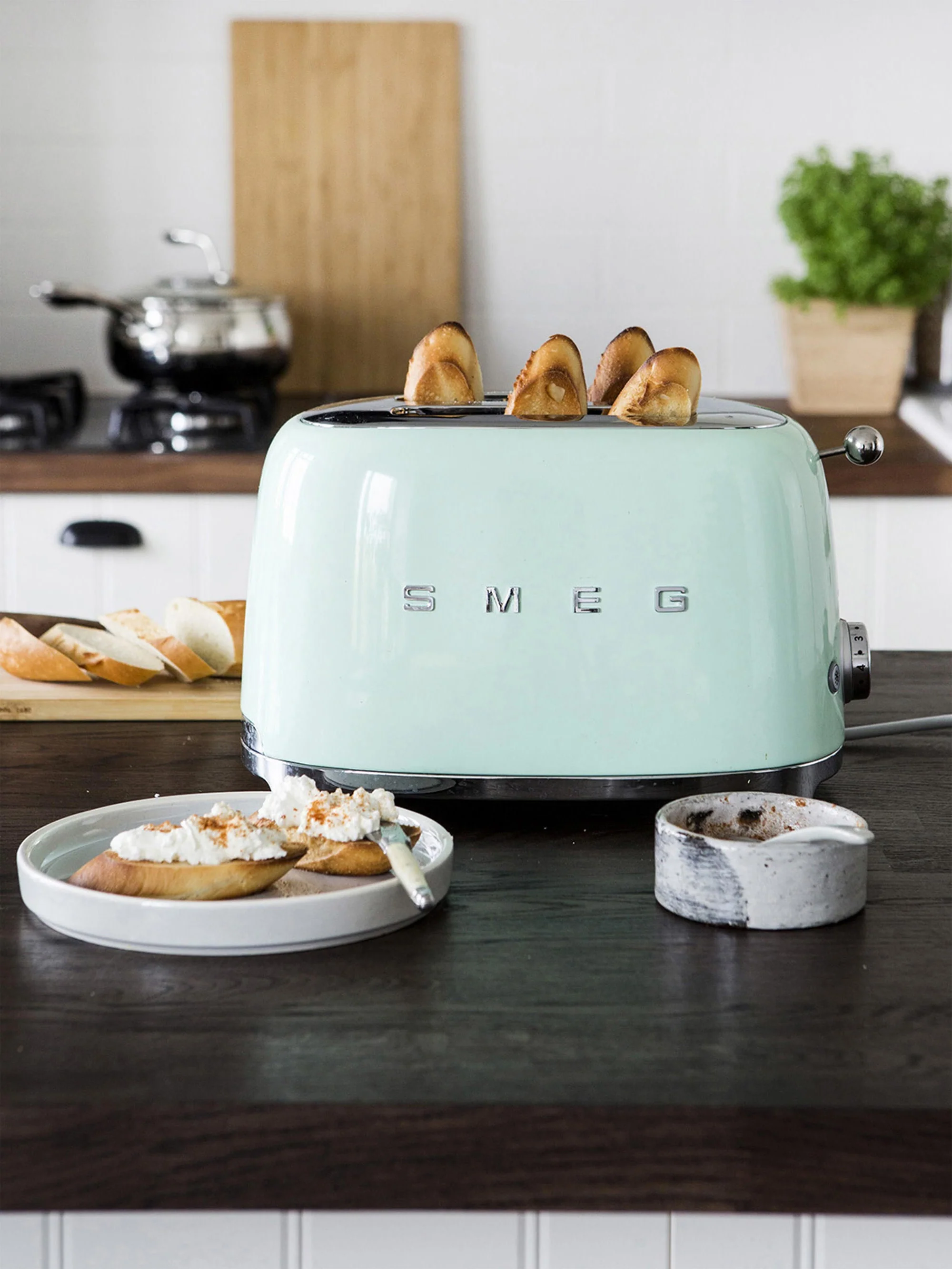 Kompakt-Toaster 50's Style