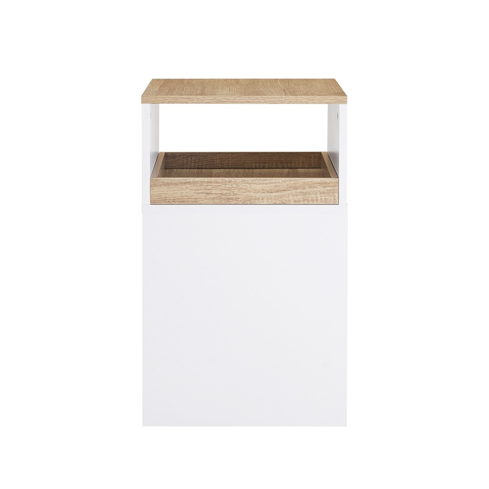 SoBuy Kontener biurowy z jedną szufladą 40x50x65cm Nowoczesny ASK08-NW