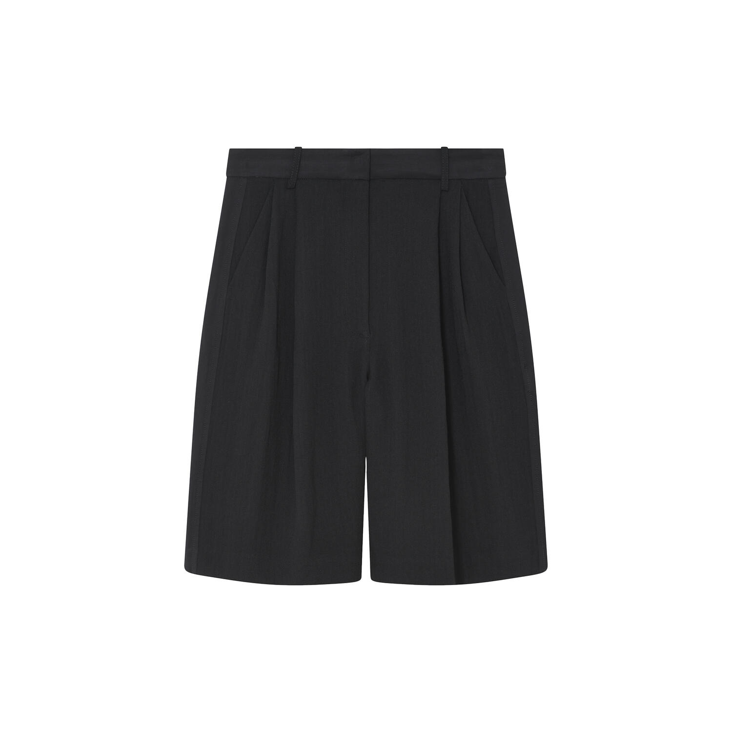 Gordon Contrast Linen, black