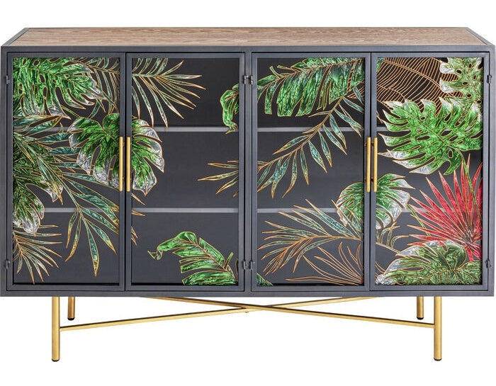 Kare Design - Jungle Dressoir - B95 X D38 X H135 Cm - Multikleur