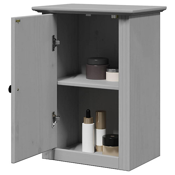 Armoire murale de salle de bain BODO gris 44x30x60 cm vidaXL
