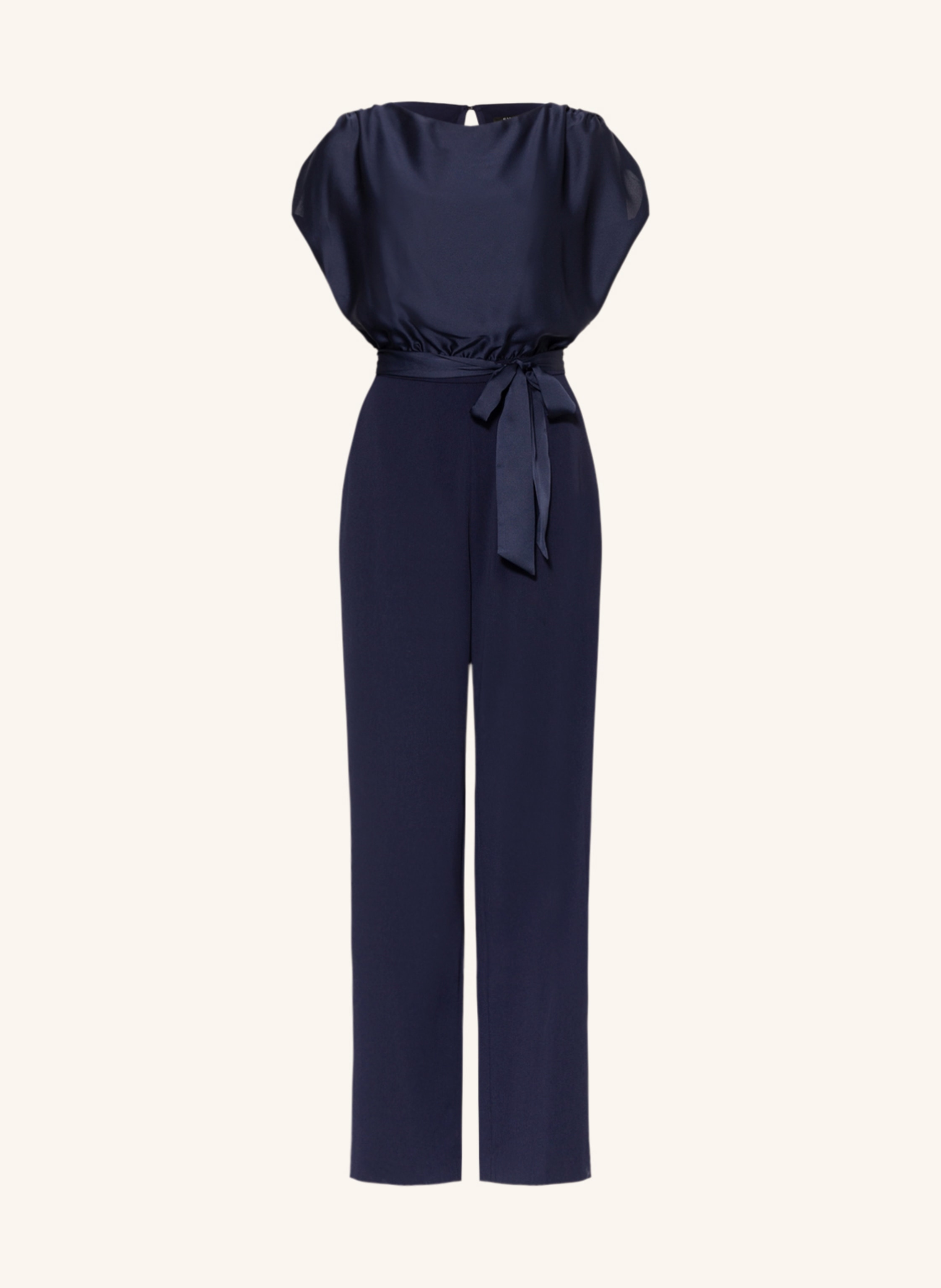 SWING Jumpsuit im Materialmix
