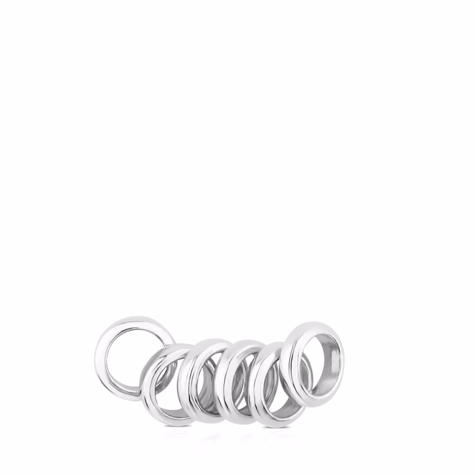 Pack de 6 Anillas de plata Hold