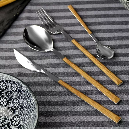 Komplet sztućców 24 cz. na 6 osób PINTI1929 - Sushi Queen Tek (2.5 mm) - pudełko 23.17C0.7091.K24