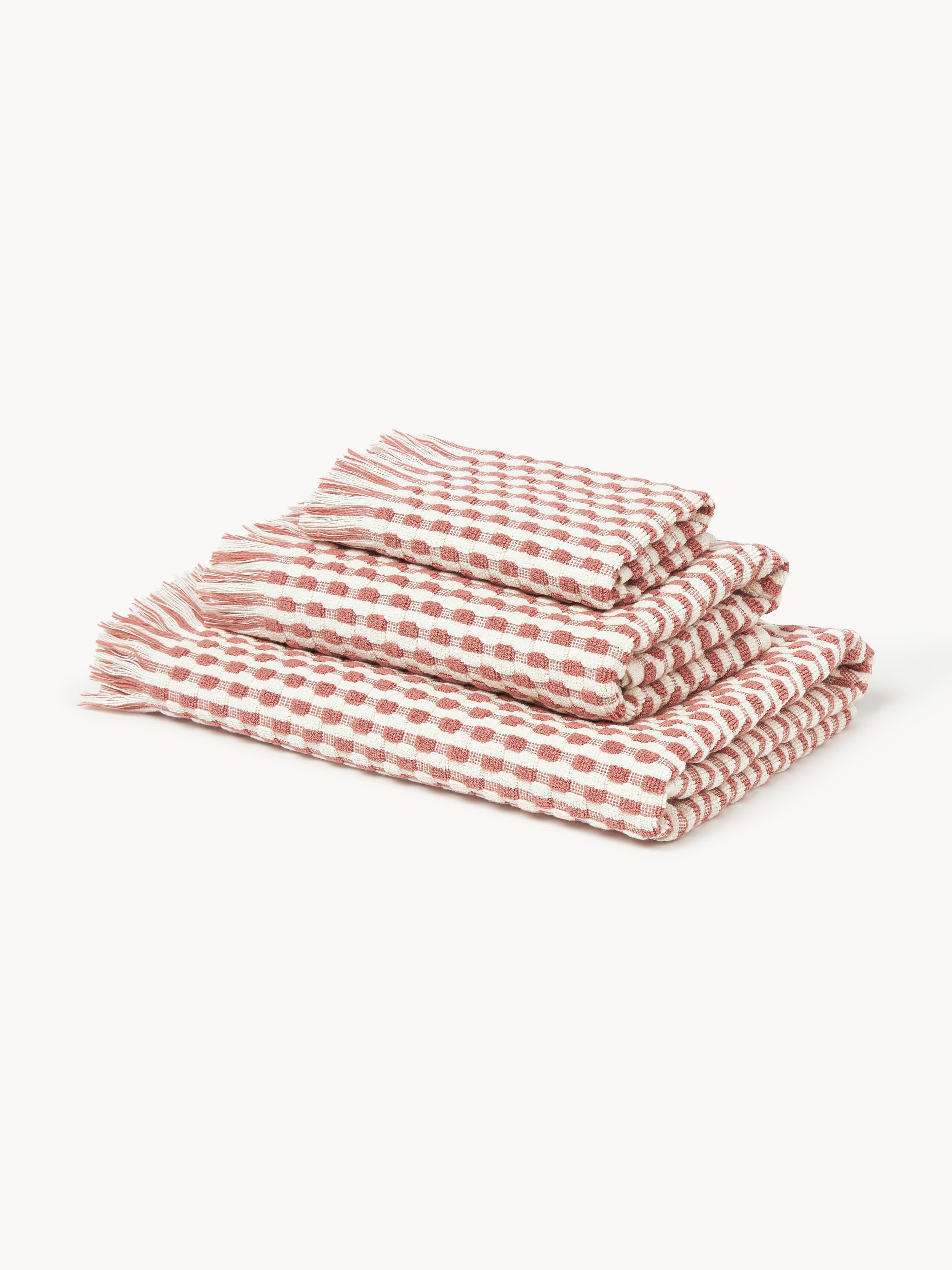 Hoch-Tief Handtuch-Set Juniper, in verschiedenen Setgrößen