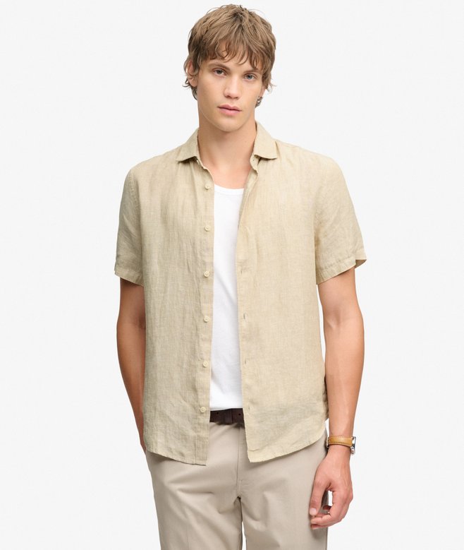 Riviera Short Sleeve Linen Shirt