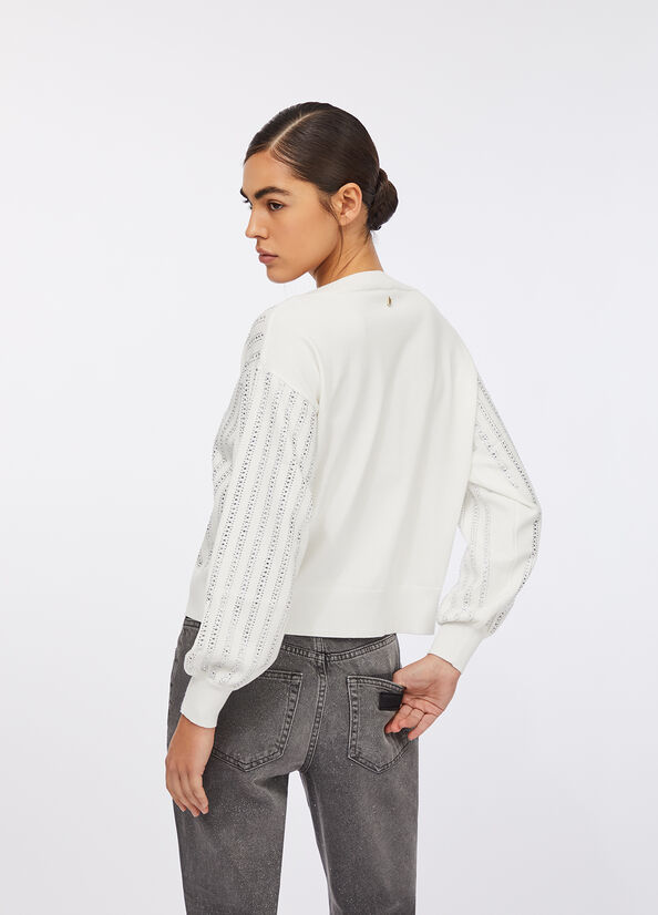 Maglia con strass