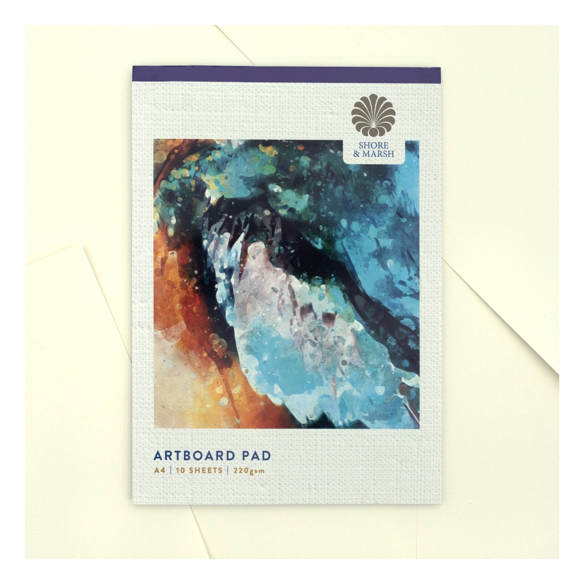 Shore & Marsh Artboard?Pad A4 10 Sheets