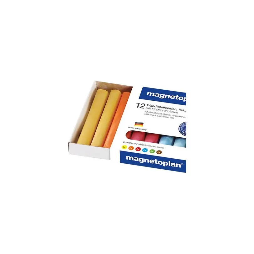 Kreide 12er-Set Magnetoplan