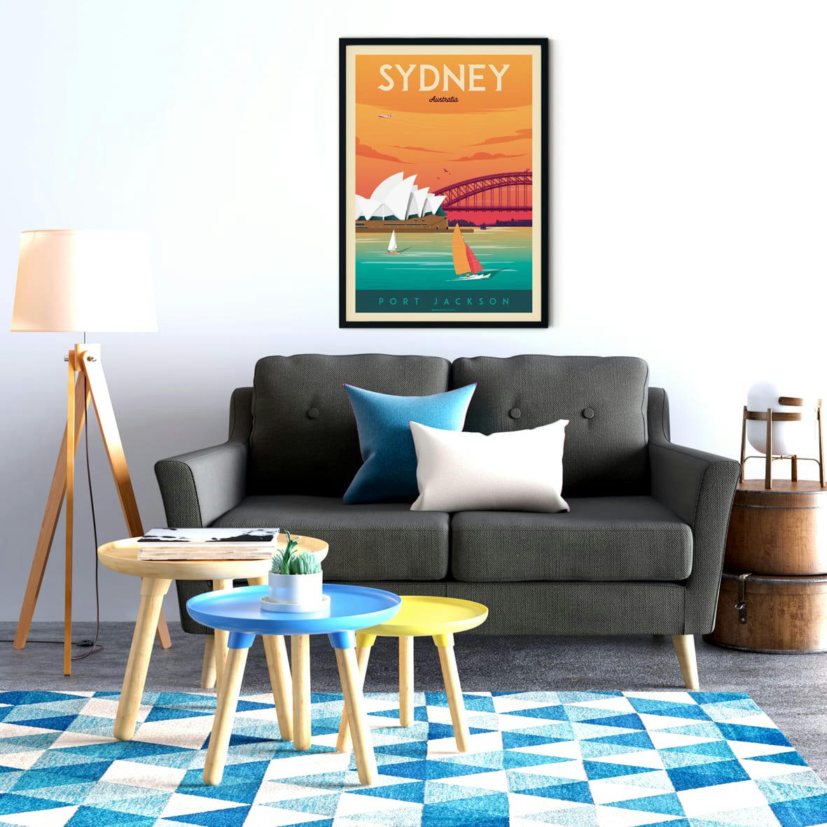 - Affiche Sydney  50x70 cm