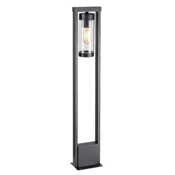 Lampa ogrodowa stojąca czarna Kolta wys:80 cm 1xE27x12W IP44 Rabalux