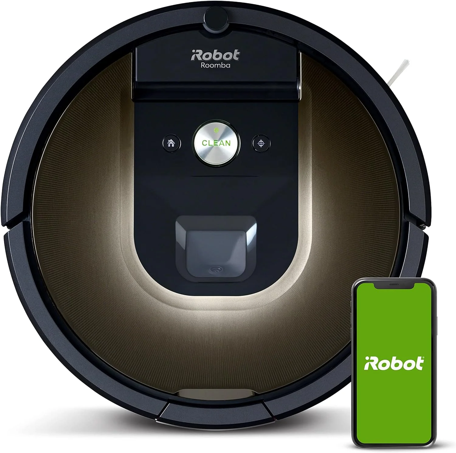 Robot Vacuum-Wi-Fi Connected Mapping, Works with Alexa, Ideal for Pet Hair, Carpets, Hard Floors, Power Boost Technology(Roomba 981)