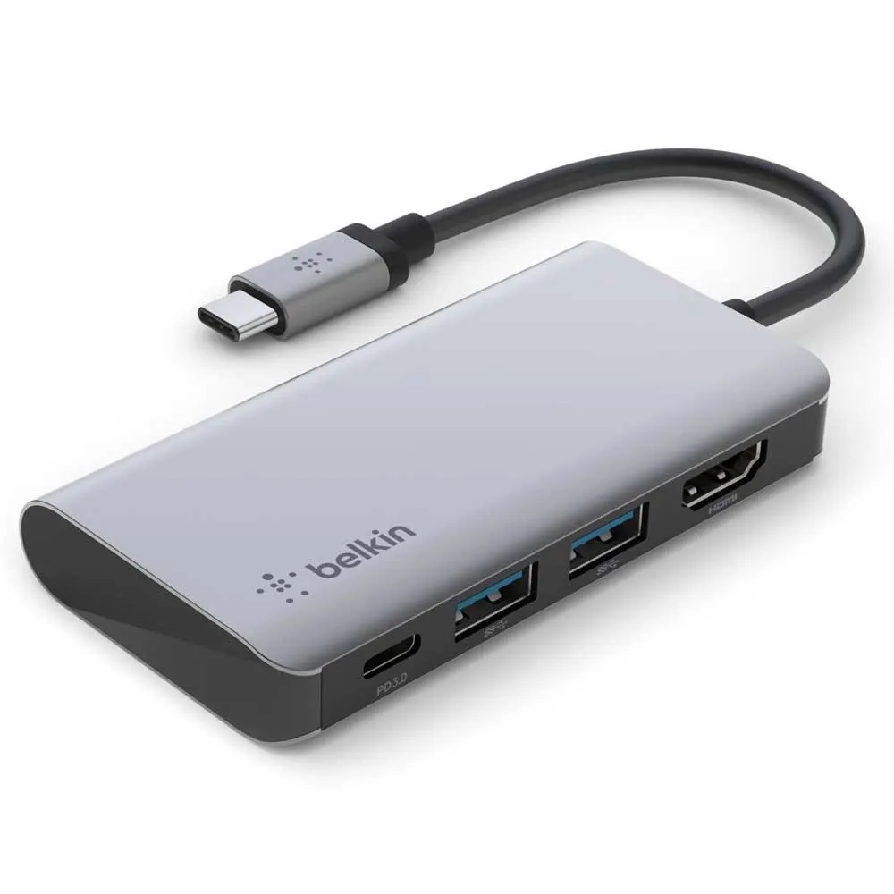 Belkin AVC006BTSGY hub 4 ports