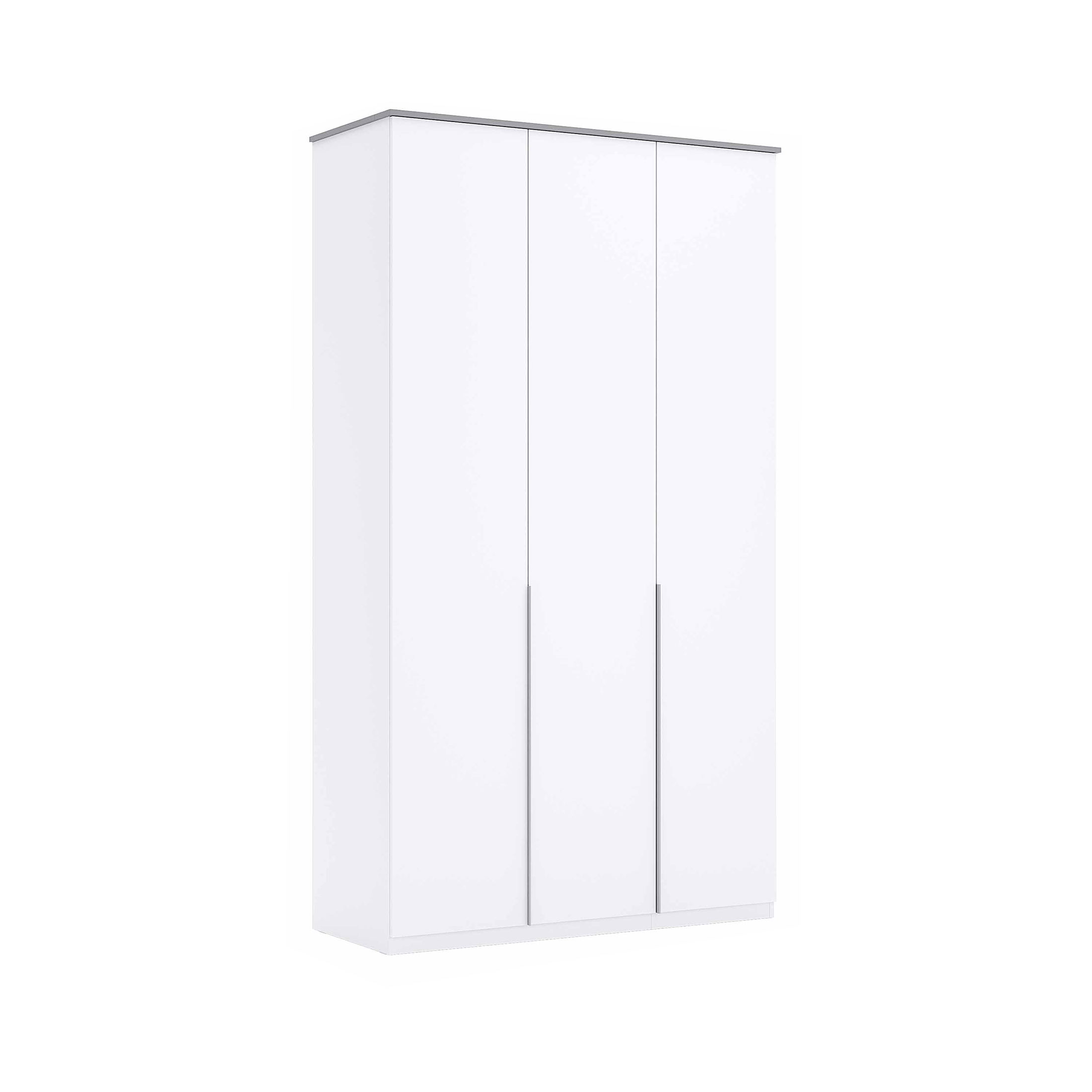 Szafa trzydrzwiowa 242x136cm biały mat