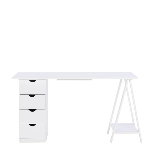 ESCRIVANINHA 4 GAVETAS 1,36 M X 60 CM LEARN