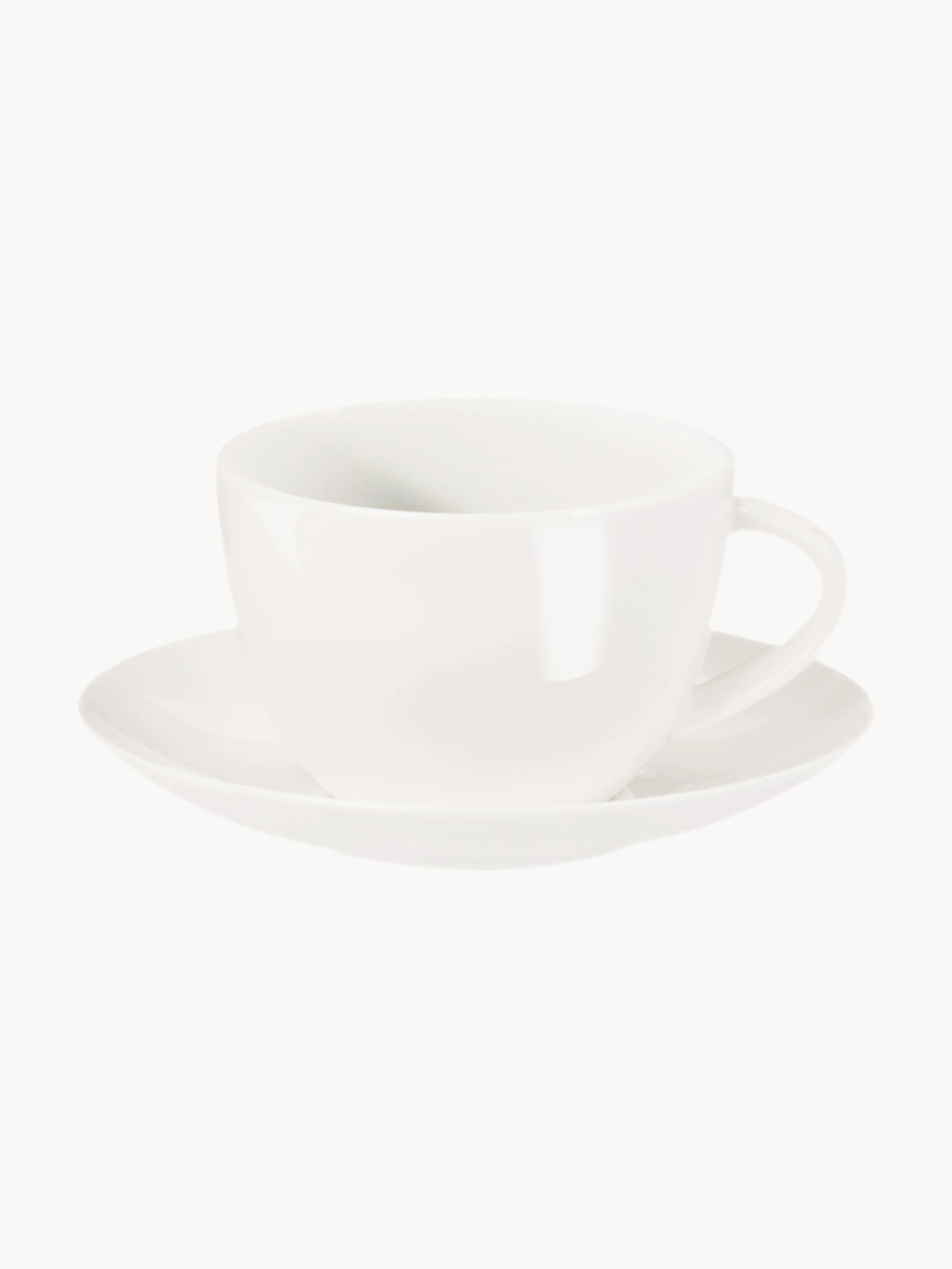 Kaffeetasse Patricia mit Untertasse aus Fine Bone China