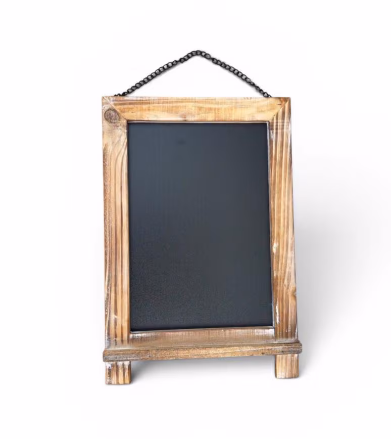 Small Farmhouse Style Chalk Board | Hanging Decor