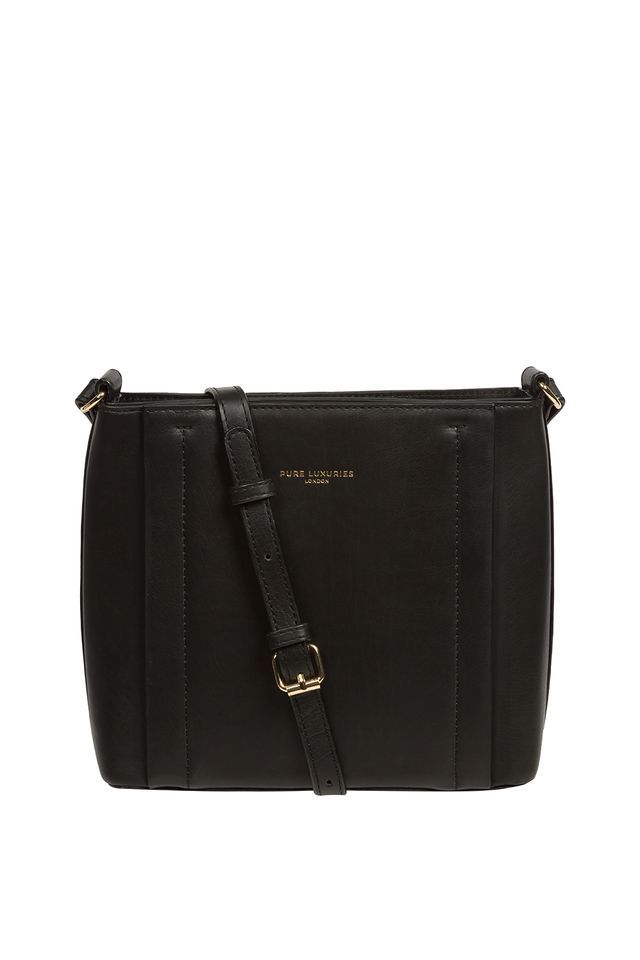 Pure Luxuries London Kali' Nappa Leather Cross Body Bag