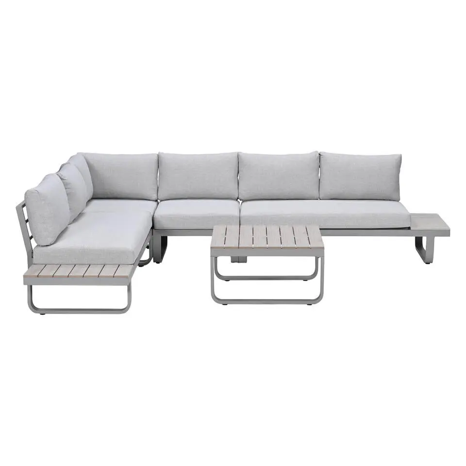 Garden Impressions Diego loungeset 5-delig - taupe - valley sand