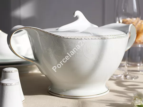 Serwis obiadowy na 12 osób (45el) Bogucice - Julia Gold Plus 1172