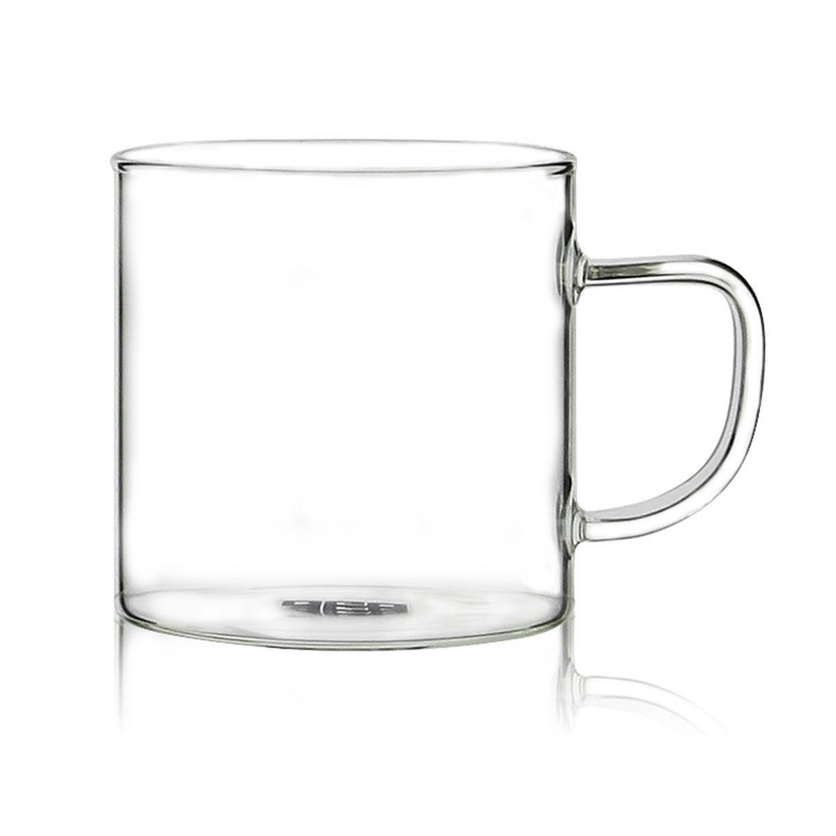 HELYA - Lot de 4 tasses en verre 25cl