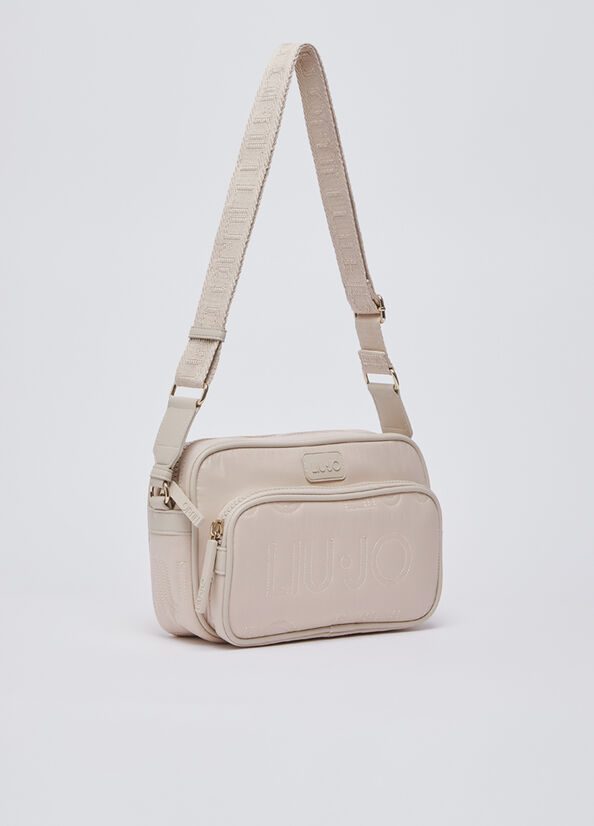 Borsa a tracolla media con tasca