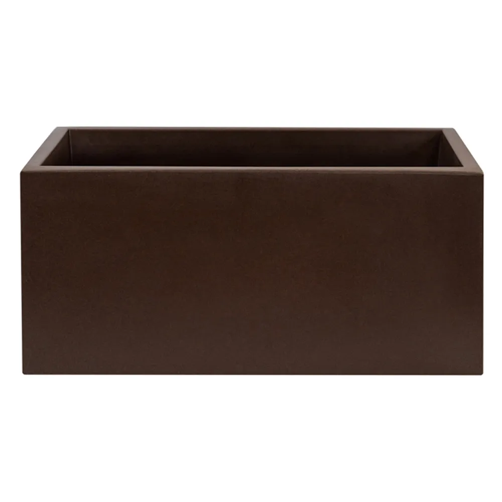 Wellhome Polyethylene 70x30x30cm garden planter