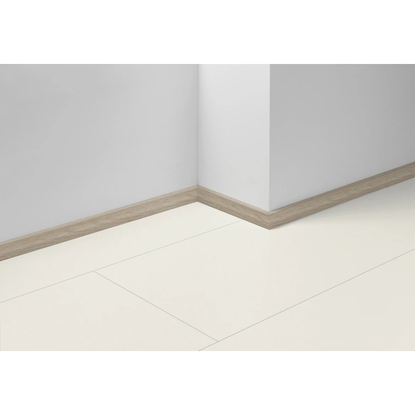 Sockelleiste »SL 3«, Eiche grau/weiß, MDF, LxHxT: 257 x 4 x 1,6 cm